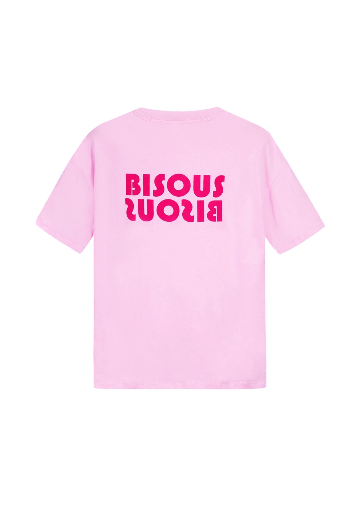 T-SHIRT BISOUS ROZE