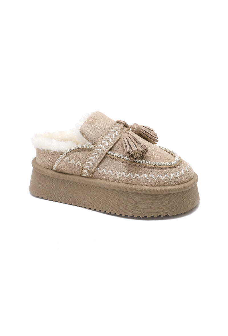 BOOTS COZY BENTHE KHAKI