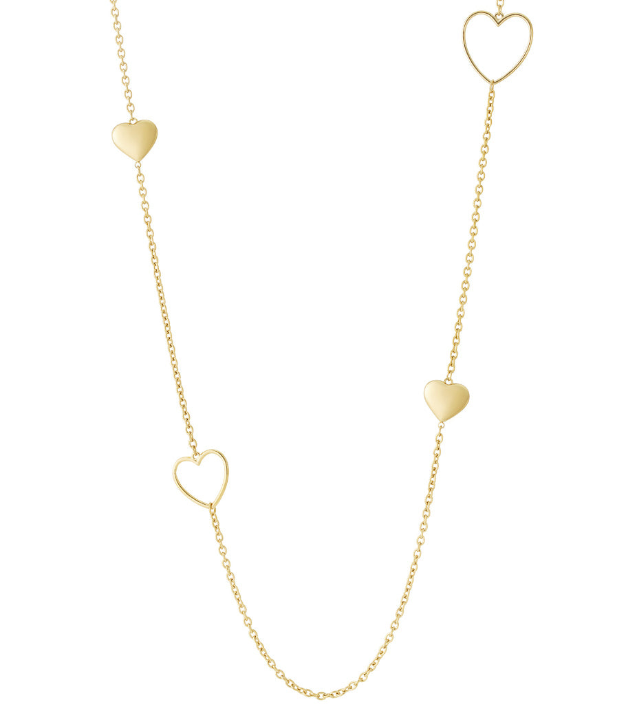 KETTING AMOUR GOUD