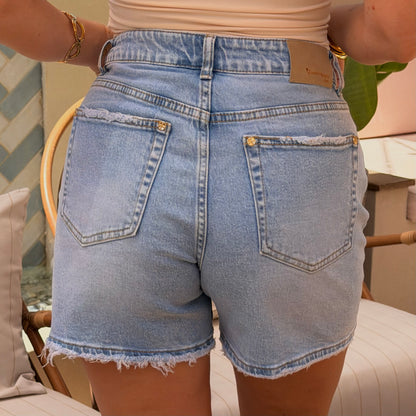 SHORT JOY W3900 BLAUW