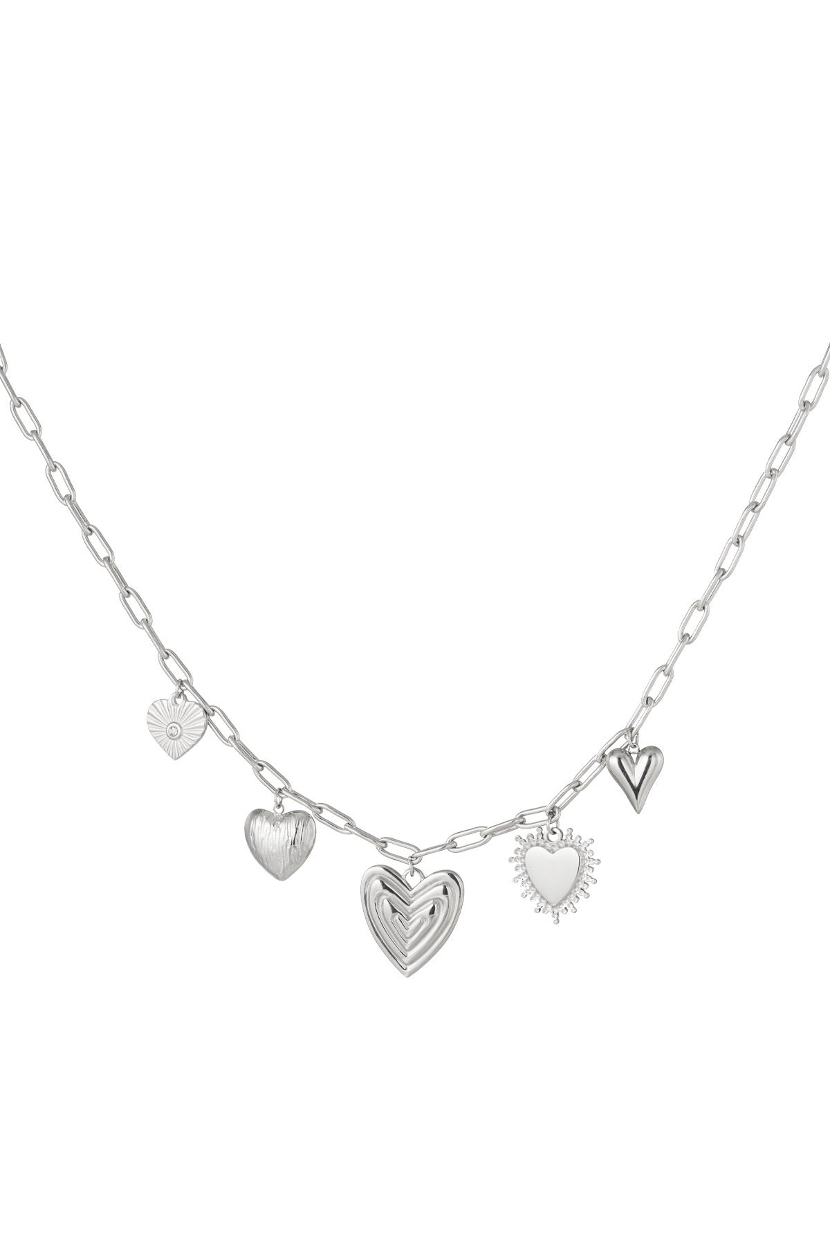 KETTING HEARTS FOR THE WIN ZILVER