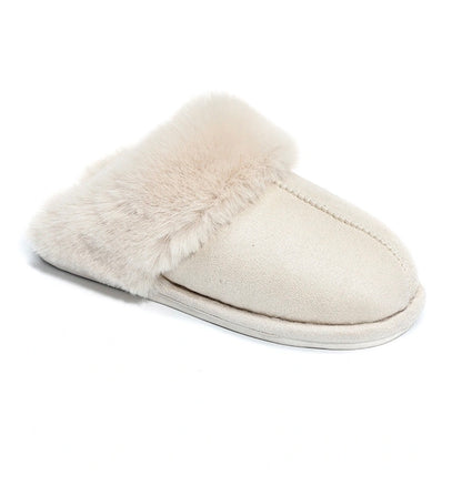 PANTOFFELS COZY CREME Kinaofashionboutique