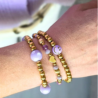 ARMBAND LITTLE LILA - LABEL SIX