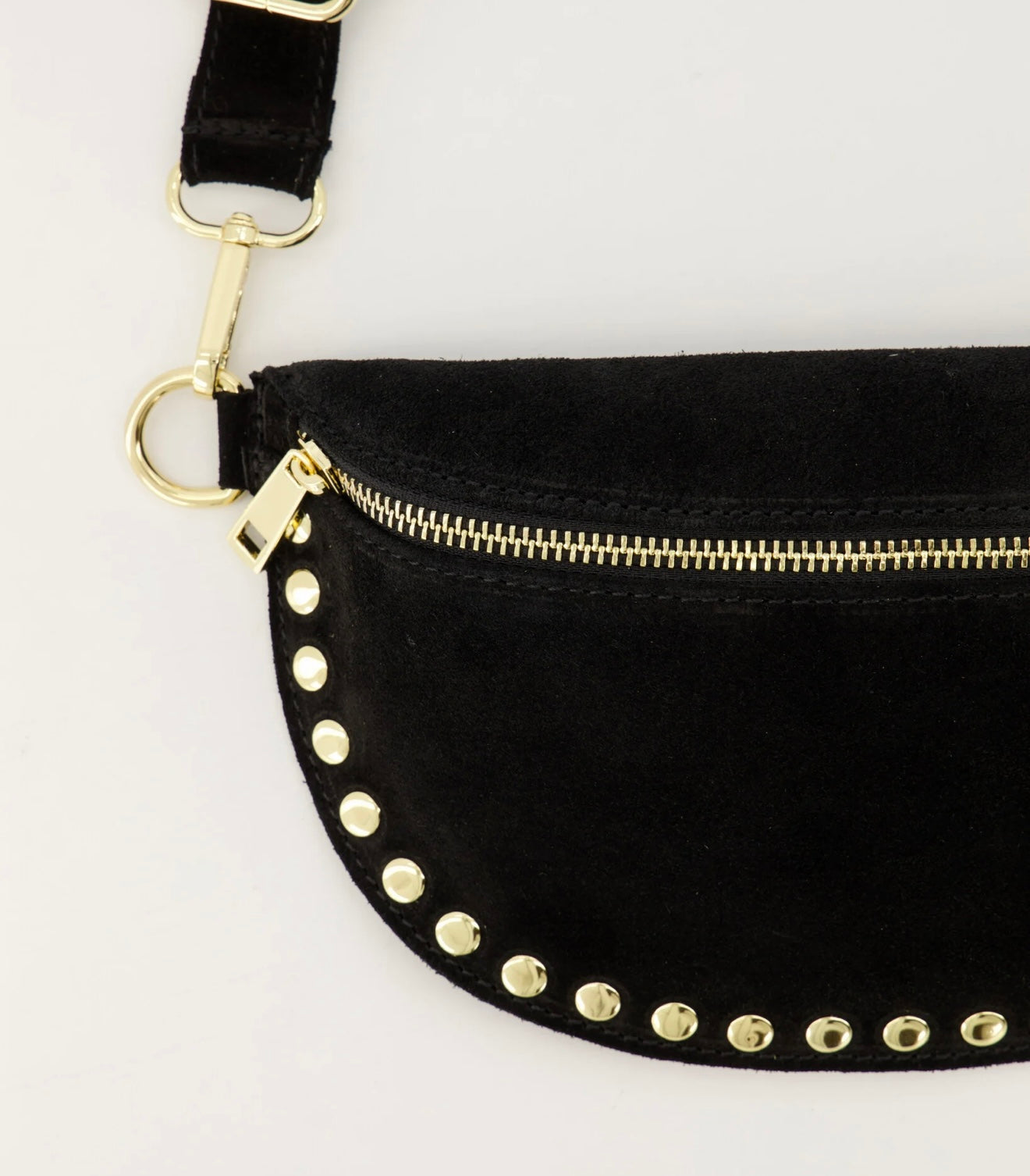 TAS DEBBY SUEDE - ZWART