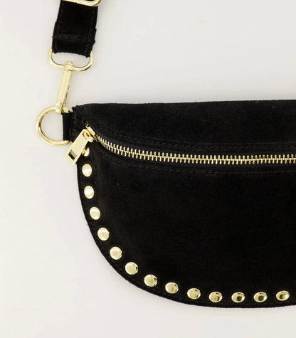 TAS DEBBY SUEDE - ZWART