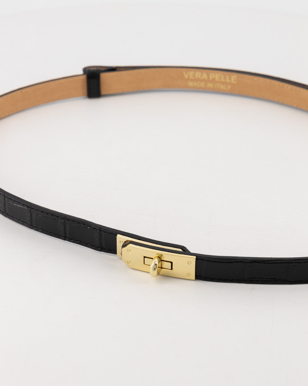 RIEM GRACIA CROCO ZWART