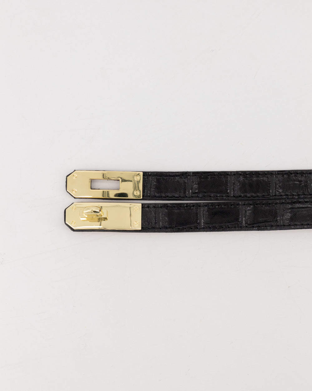 RIEM GRACIA CROCO ZWART