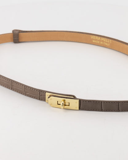 RIEM GRACIA CROCO TAUPE