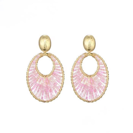 OORBELLEN LOVELY PINK