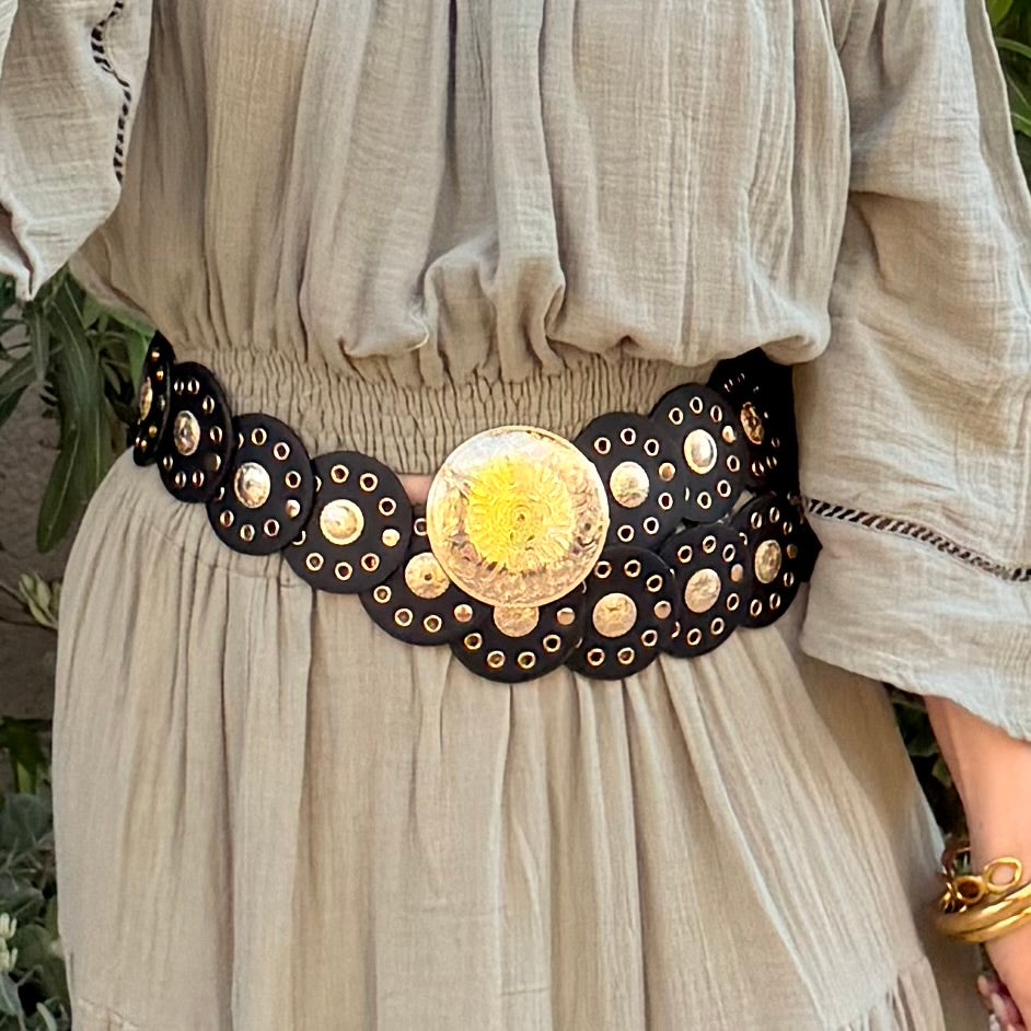 RIEM BOHO ZWART