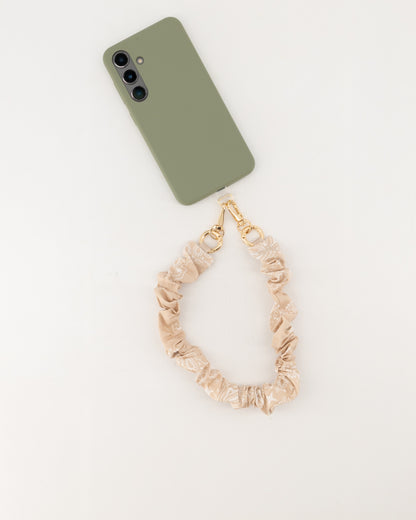 TELEFOONKOORD BANDANA BEIGE
