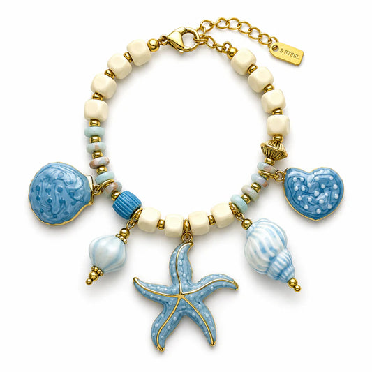 ARMBAND SEASTAR BEADS