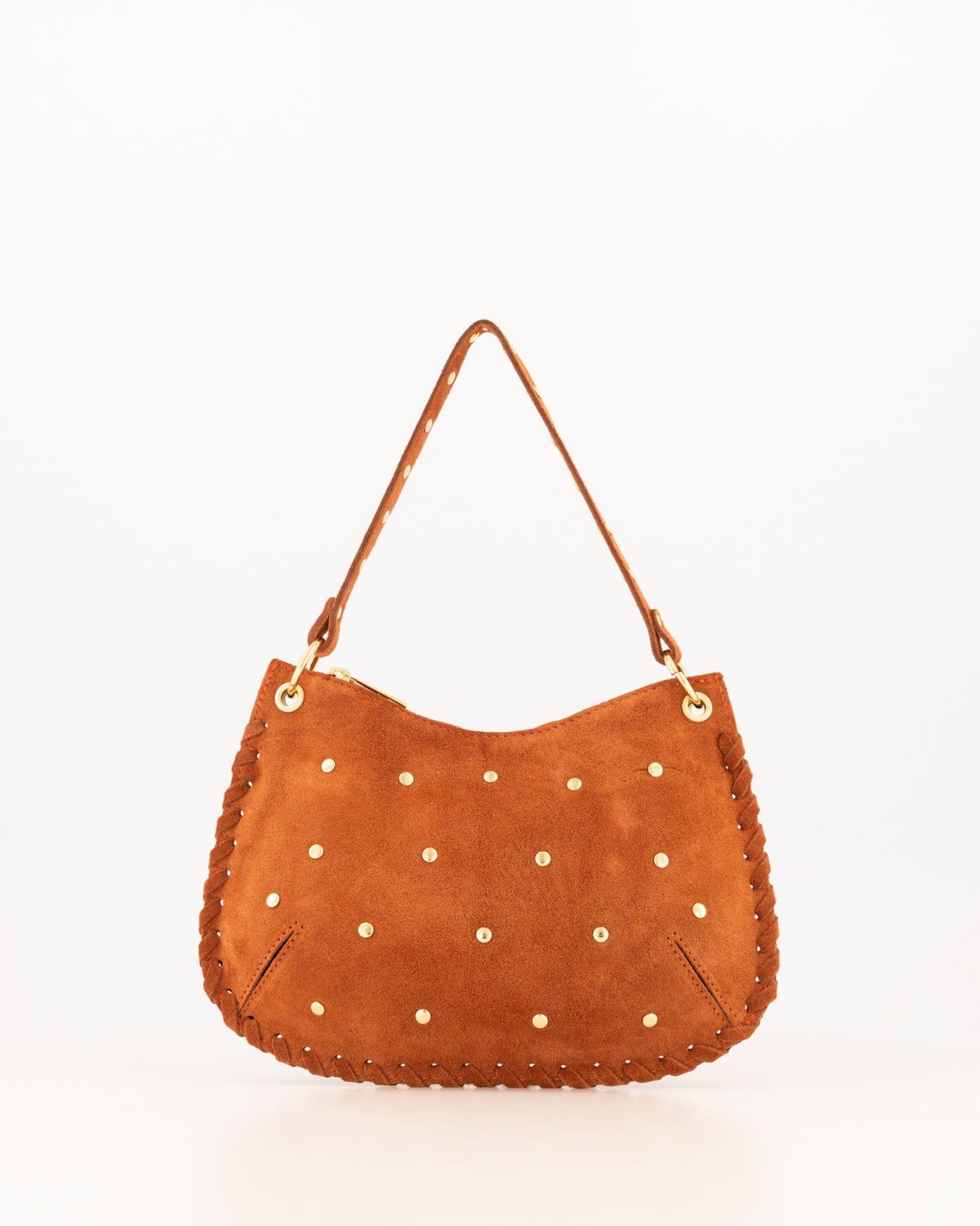 TAS CASEY SUEDE ROEST Kinaofashionboutique