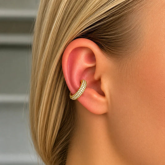EARCUFF STRASSY GOUD