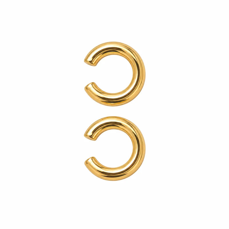 EARCUFF DOUBLE GOUD Kinaofashionboutique