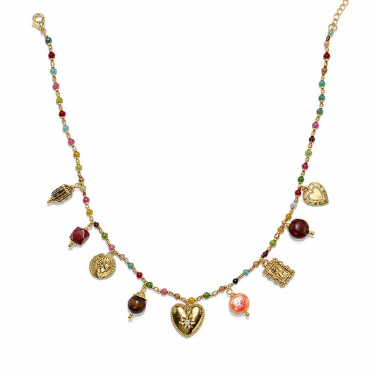 KETTING LOVELY BEADS