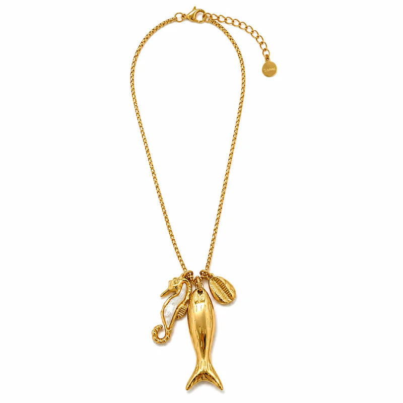 KETTING SEAHORSE CHARM