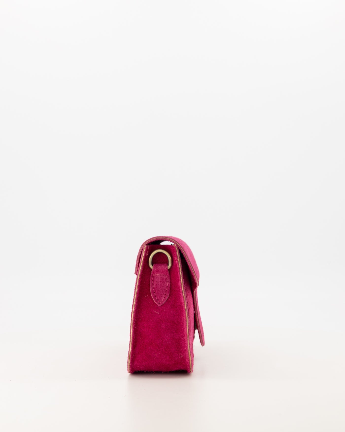 TAS MARGOT SUEDE FUSHIA