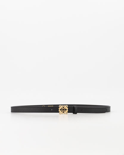 RIEM BIEN ZWART SMAL