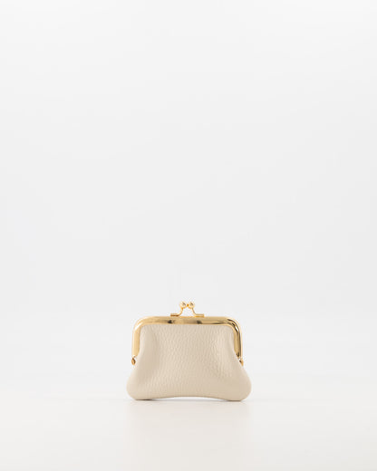 PORTEMONEE FANCY SMALL ECRU