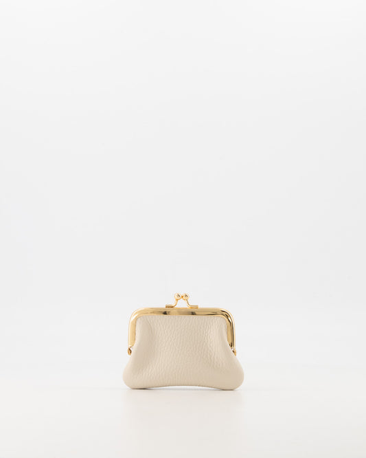 PORTEMONEE FANCY SMALL ECRU