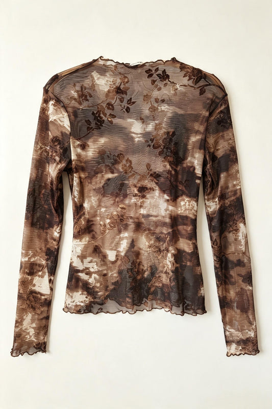 TOP MESH BELLA BRUIN