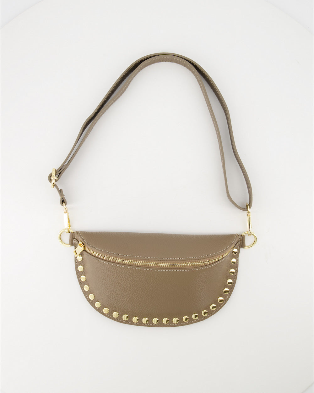 TAS DEBBY LEATHER TAUPE D40