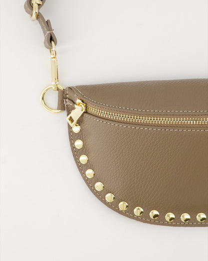 TAS DEBBY LEATHER TAUPE D40