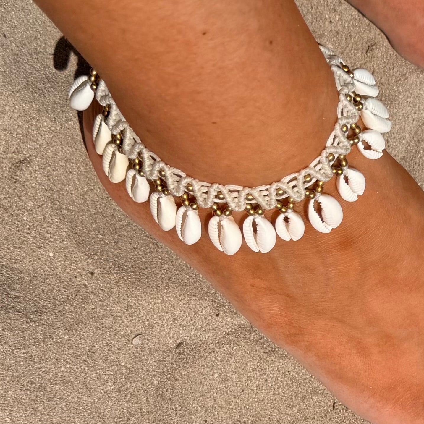ENKELBANDJE SCHELP CREME
