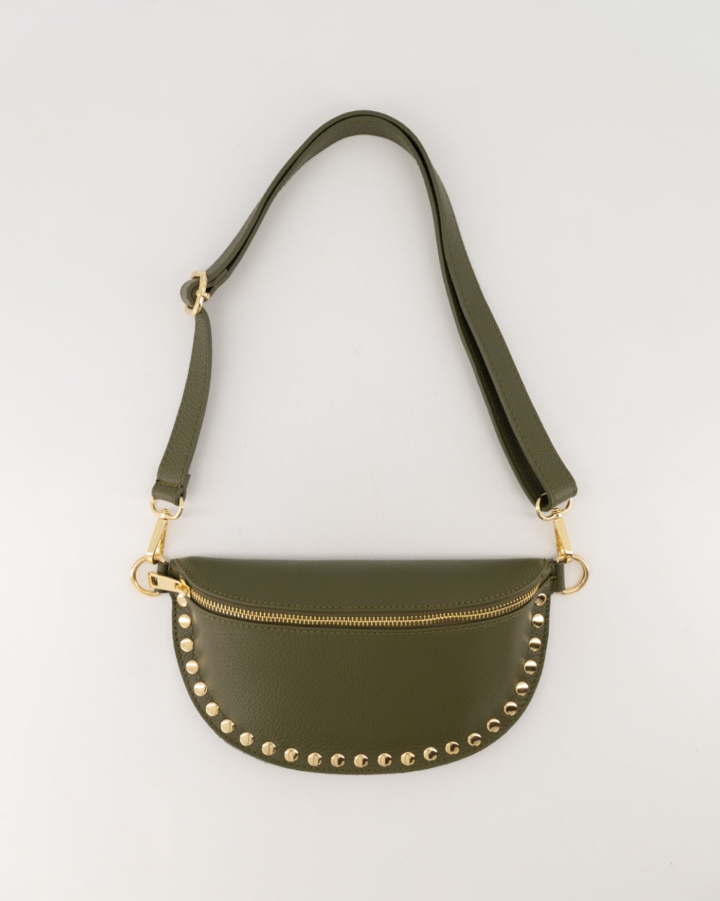 TAS DEBBY LEATHER GROEN D74