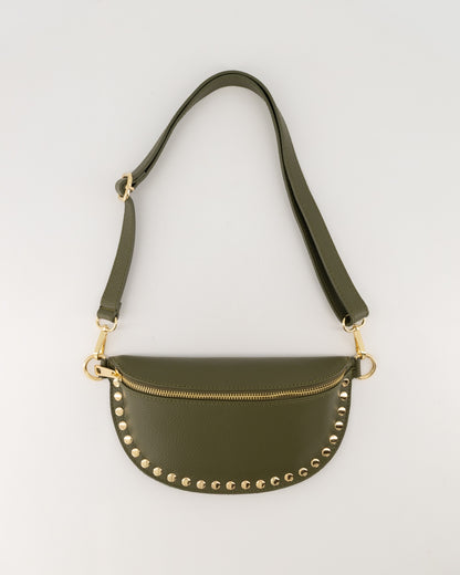 TAS DEBBY LEATHER GROEN D74