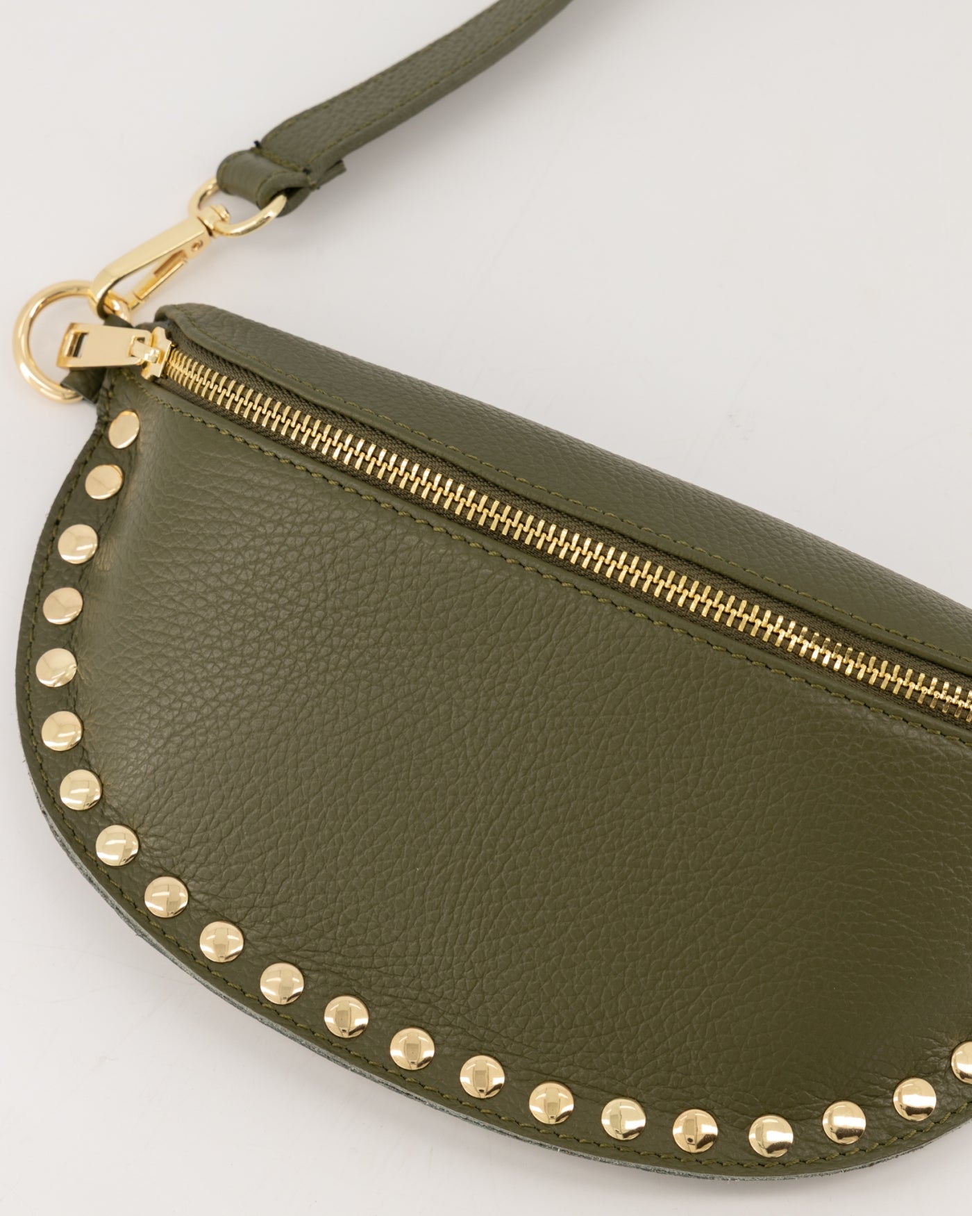 TAS DEBBY LEATHER GROEN D74