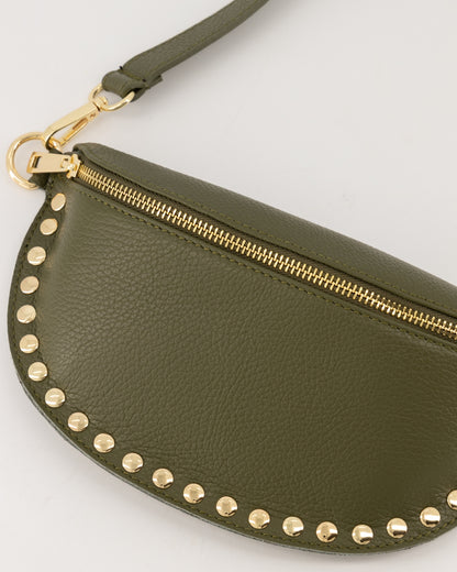 TAS DEBBY LEATHER GROEN D74