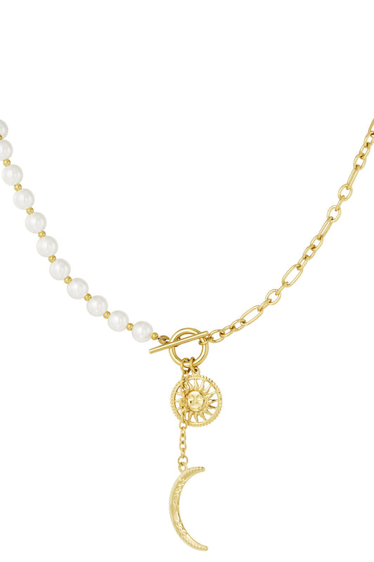 KETTING SPARKLE SUN GOUD