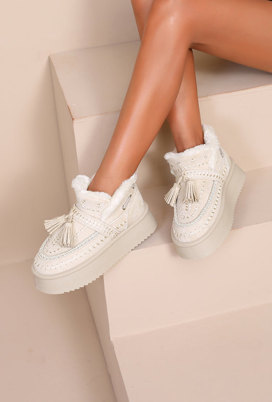 BOOTS COZY LIV BEIGE