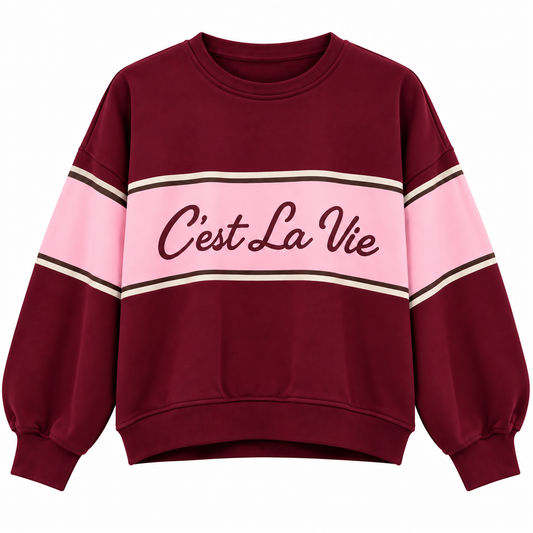 TRUI C’EST LA VIE BORDEAUX - MOOIJ Kinaofashionboutique