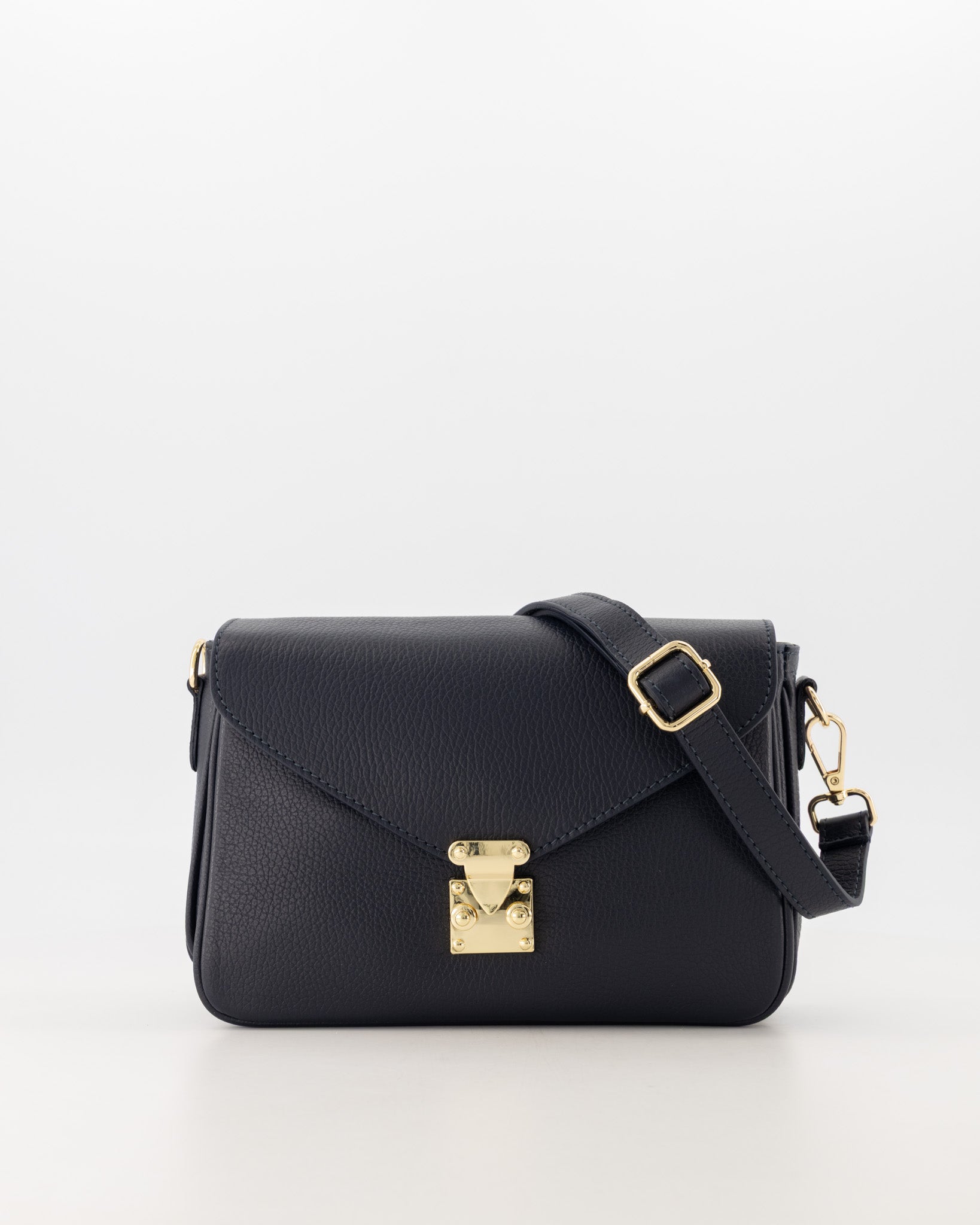 TAS ESTHER CLASSIC DONKER BLAUW Kinaofashionboutique