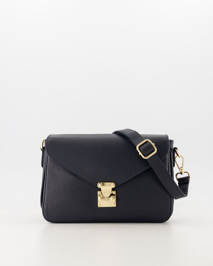 TAS ESTHER CLASSIC DONKER BLAUW Kinaofashionboutique