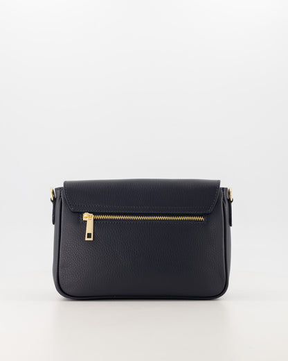 TAS ESTHER CLASSIC DONKER BLAUW Kinaofashionboutique