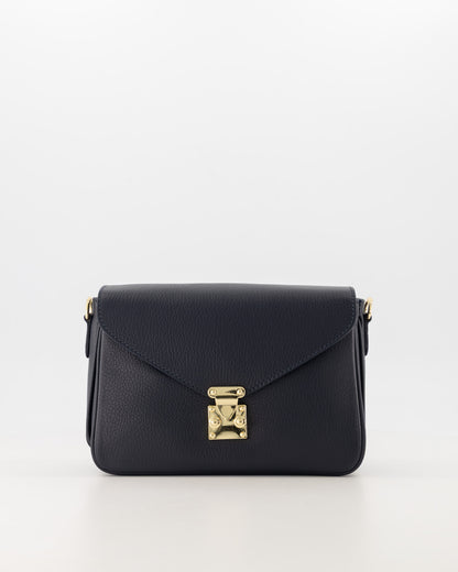 TAS ESTHER CLASSIC DONKER BLAUW Kinaofashionboutique