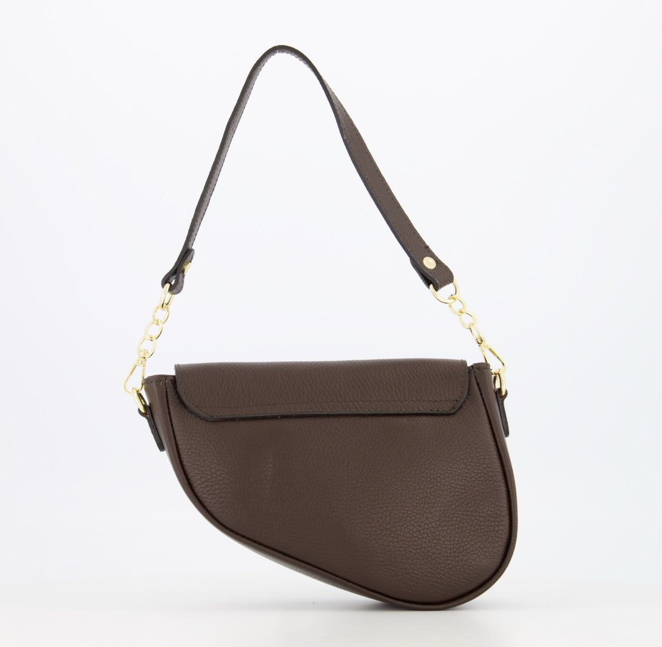 TAS GIGI LEER- DONKERBRUIN