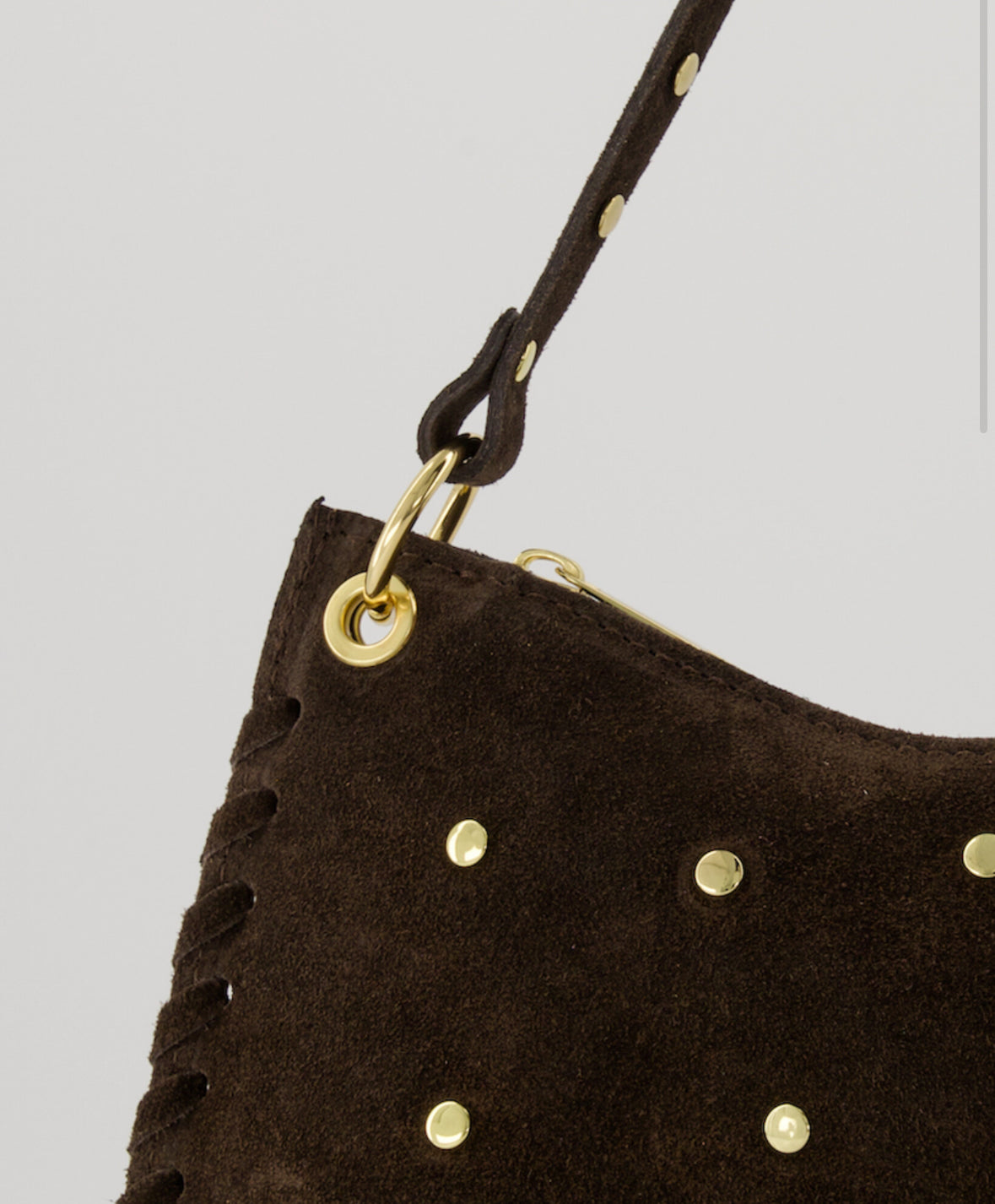 TAS CASEY SUEDE BRUIN