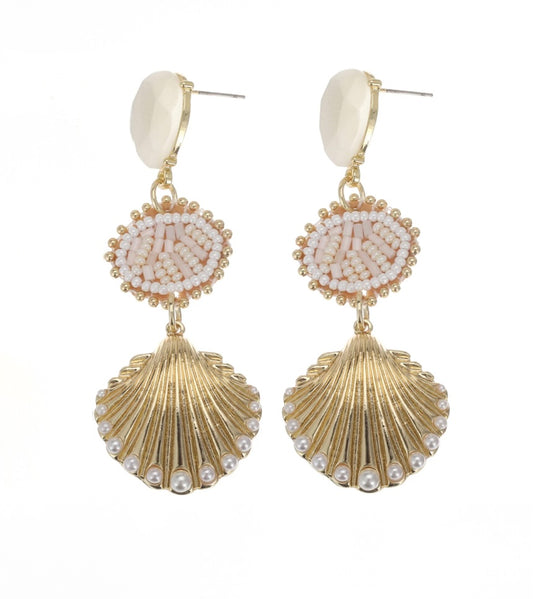 OORBELLEN SCHELP GLAMOUR - CANDY SWEET COLLECTIE