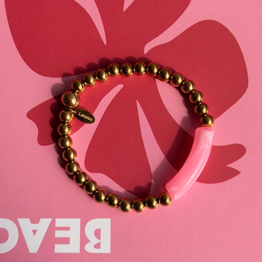 ARMBAND PINK TUBE - LABEL SIX