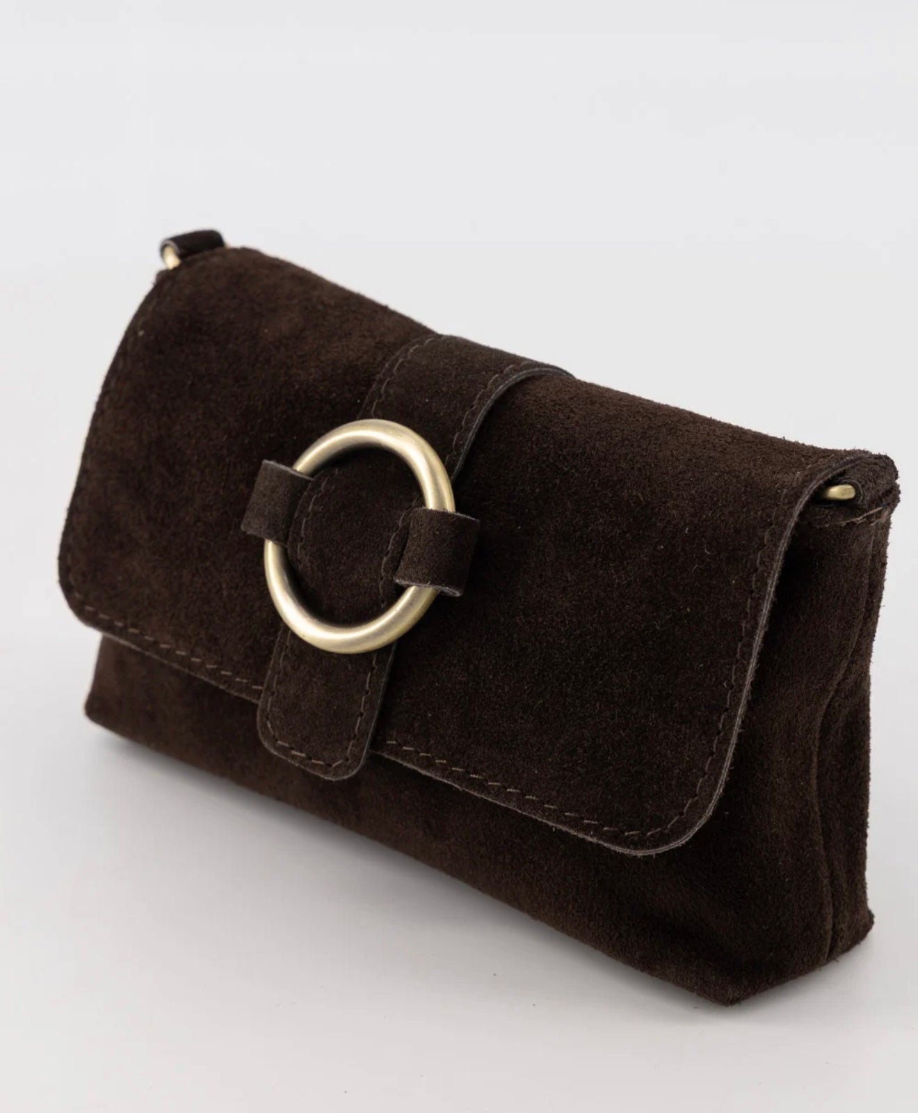 TAS LONDYN SUEDE - DONKERBRUIN