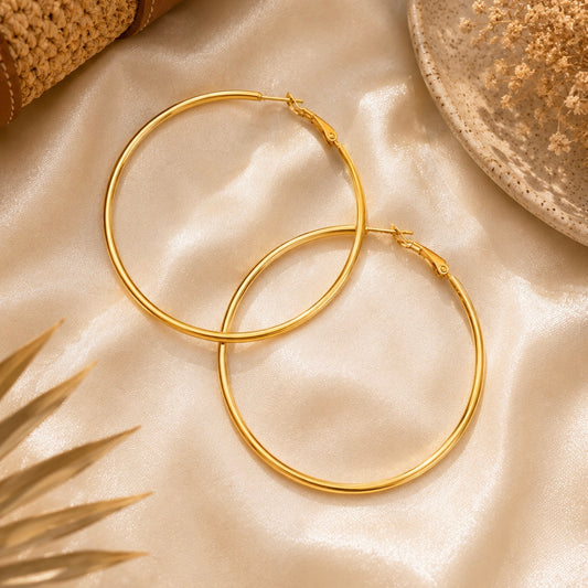 OORBELLEN CREOOL HOOPS 60mm