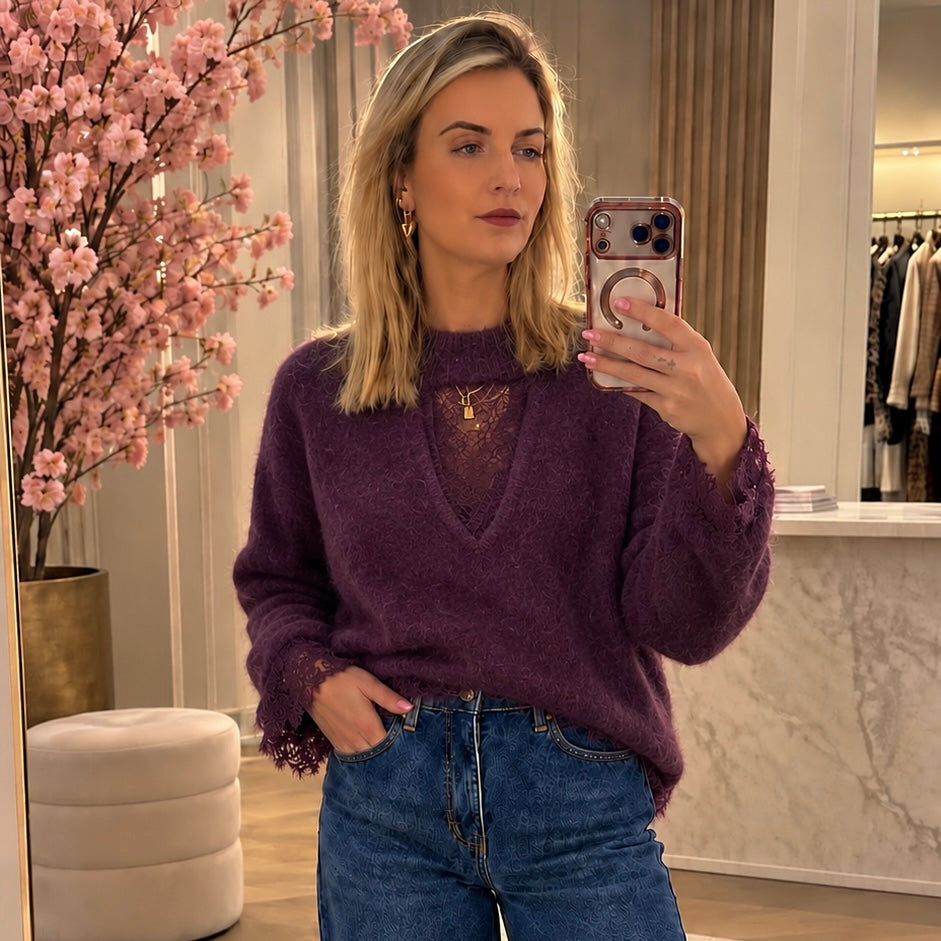 TRUI NOVI PLUM (PRE ORDER 08-11) Kinaofashionboutique