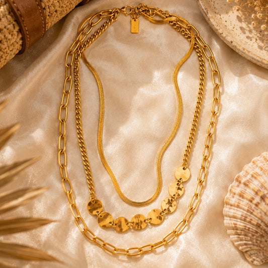 KETTING TRIPLE DOTS 50790