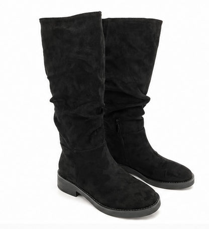 LAARZEN BRITT ZWART Kinaofashionboutique