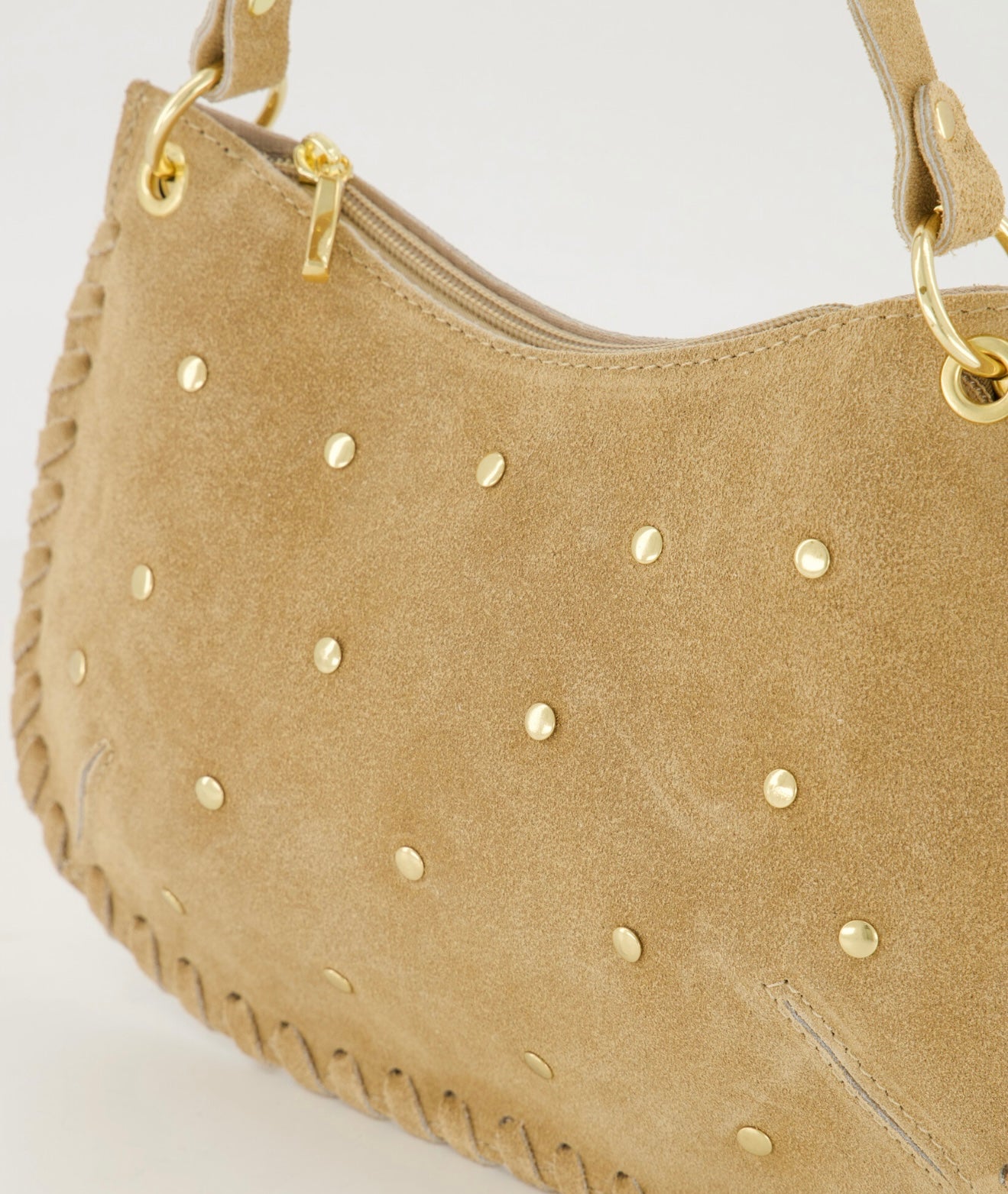 TAS CASEY SUEDE -  ZAND